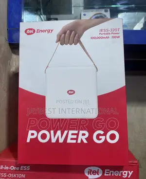 Itel Energy 100,000mAh 320Wh Power Go Portable Power Station 130W
