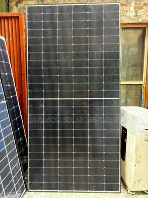 600w Black Frame Bifacial Solar Panel