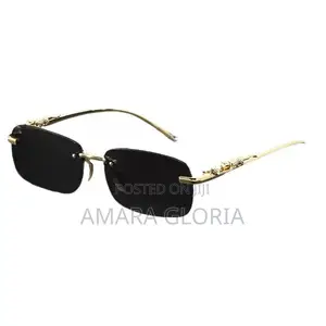 Frameless Trim Sunglasses Men's Fashion Personality