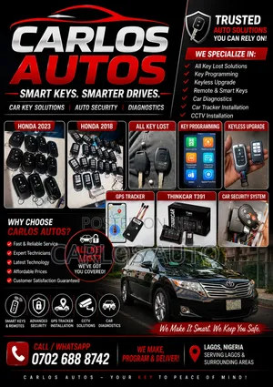 Professional GPS Tracker Installation Car Key Programming