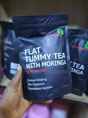 This Product Is Flat Tummy Tea With Moringa Night Boost Featuring