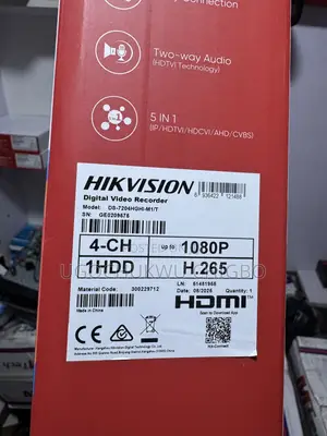 Hikvision DS-7204HGHI-M1/T 4 Channels Two Way Audio DVR