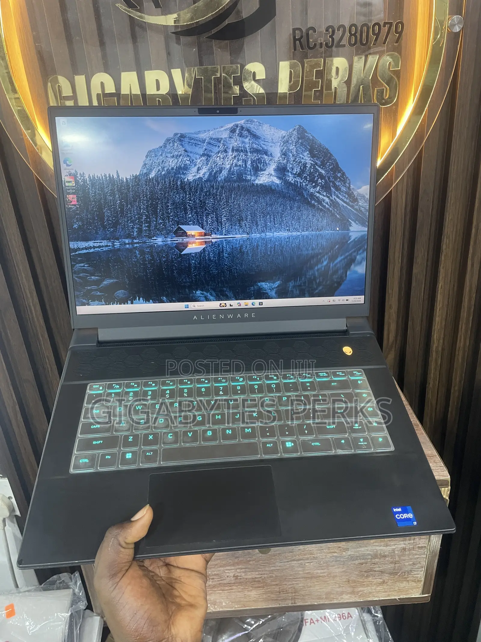 Laptop Alienware M16 R1 16GB Intel Core i7 SSD 1T