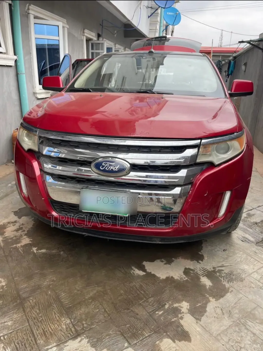 Ford Edge 2011 Red