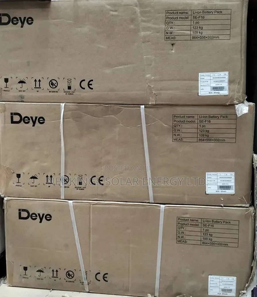 16kwh 48V DEYE Lithium Battery