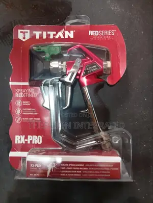 Brand New Titan RX-Pro Airless Paint Spray Gun (Red Series)