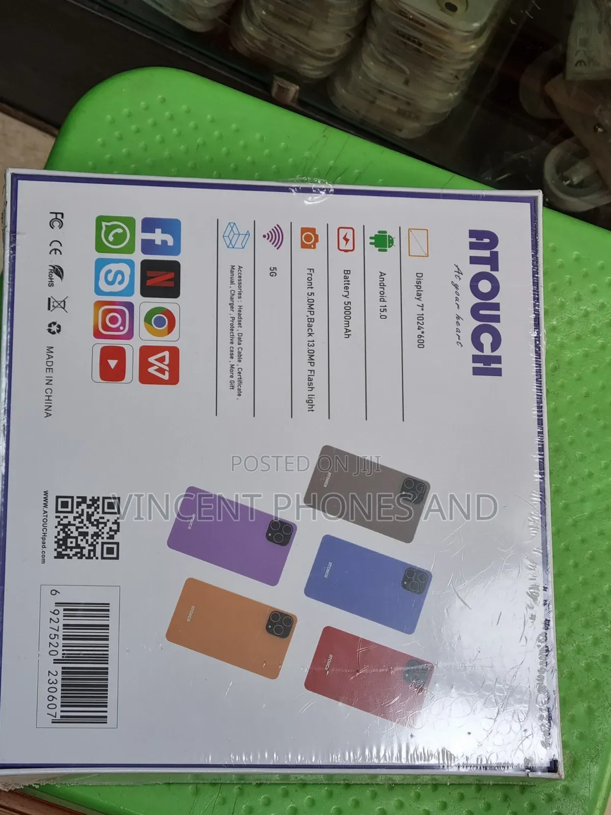 New Atouch KT4 8 GB Green