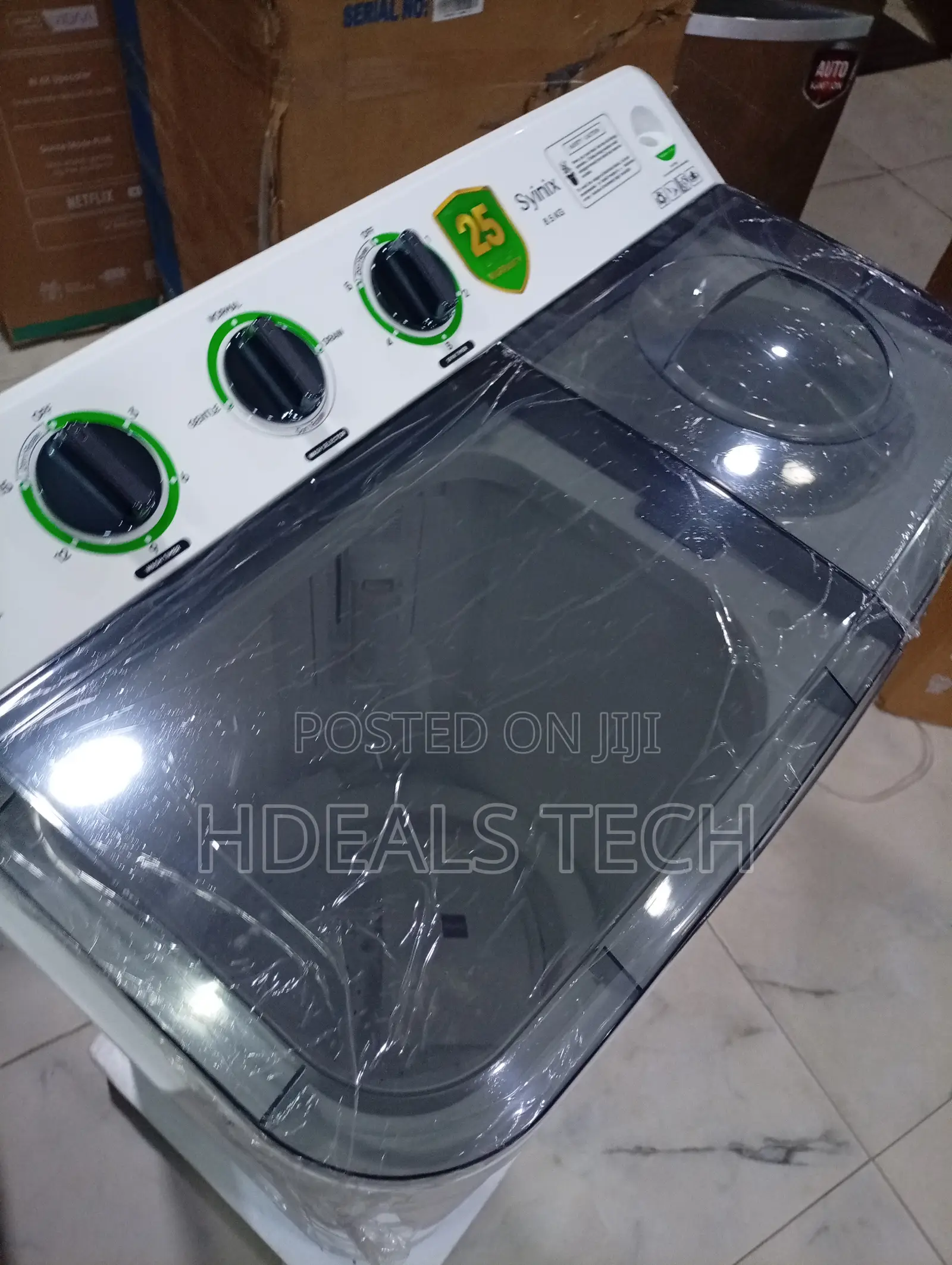 Syinix 8KG Top Loader – Designed for Everyday Performance