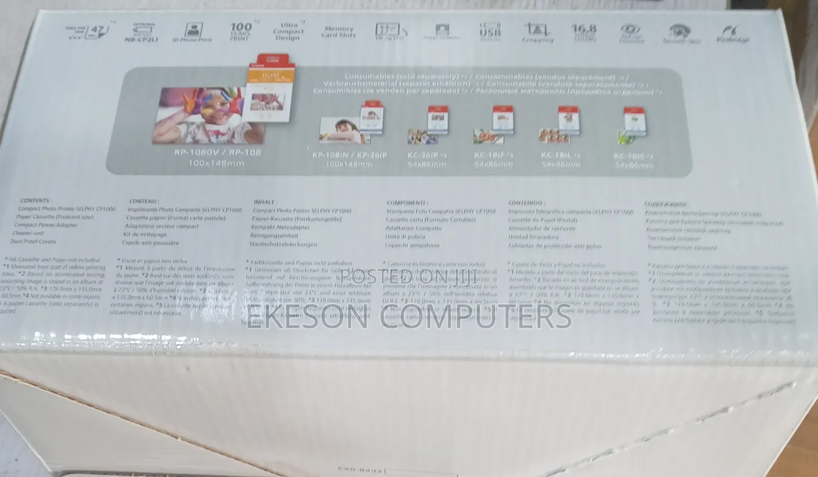 Cp 1000 Passport Printer