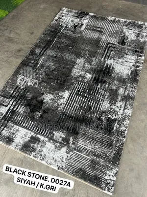 7x10fts Black and Grey Turkishcenter Rug