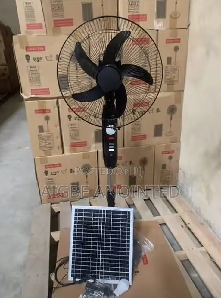 Charweek Solar Rechargeable Fan