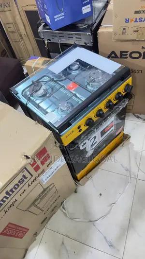 Scanfrost 60x60 4 Burner Standing Gas Cooker SFC6460NG Brand New