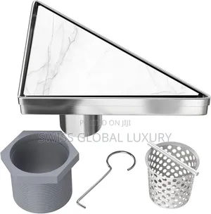Quality Triangle Tile Insert Bathroom Floor Drain