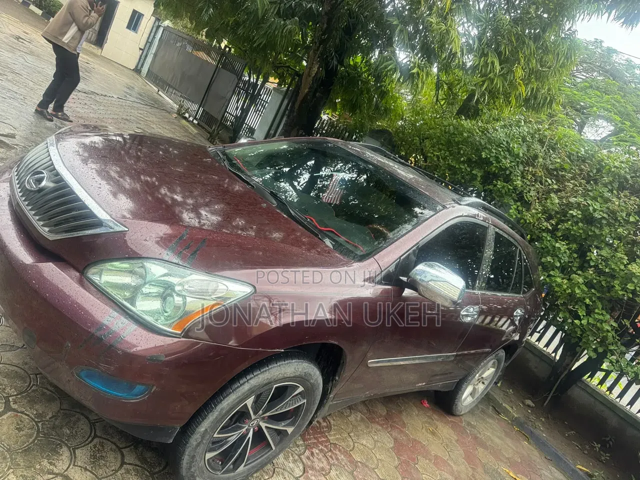 Lexus RX 2009 Maroon