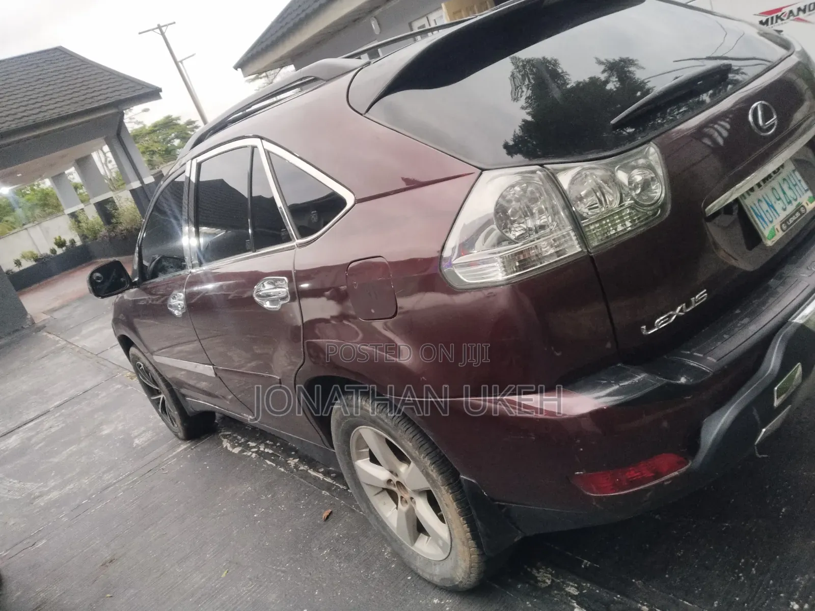 Lexus RX 2009 Maroon