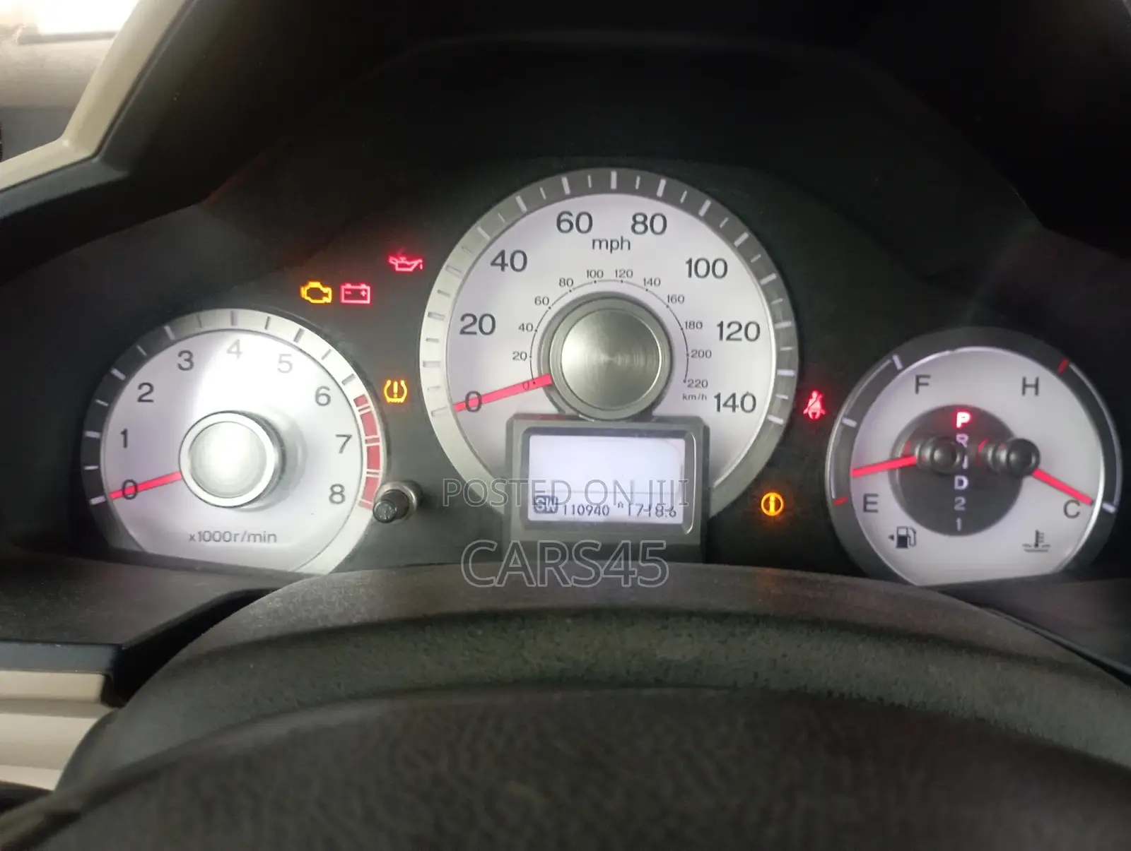 Honda Pilot 2009 Gray