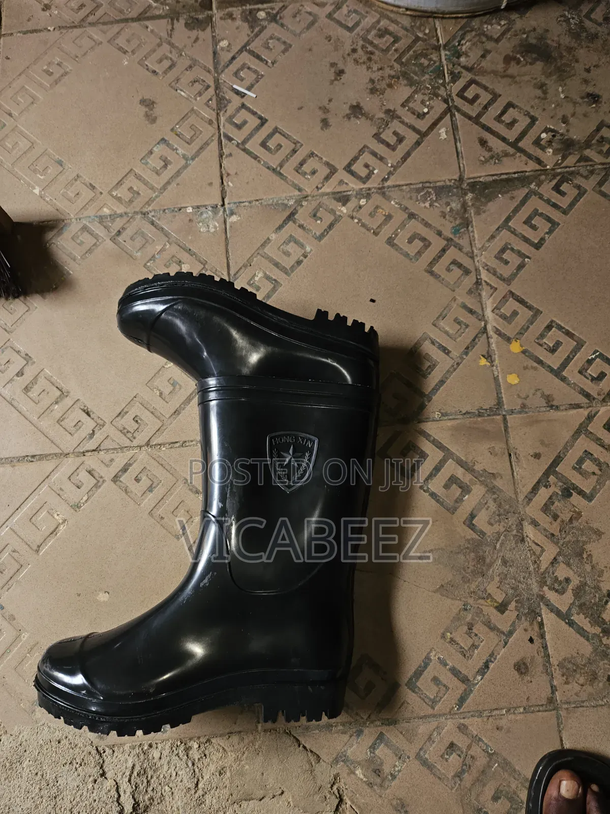 Black Rain Boot