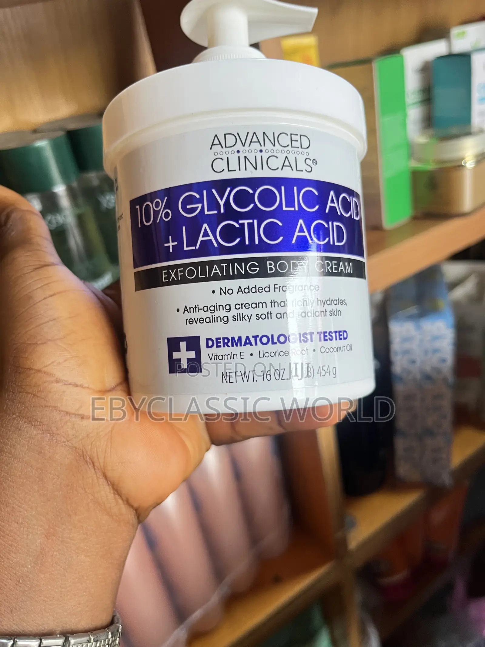 Advanced Clinicals Glycolic Plus Lactic Acid Cream