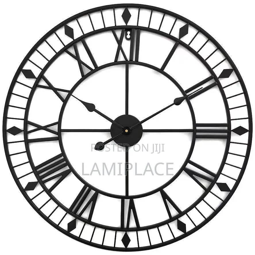 Giant Roman Numberal Wall Clock