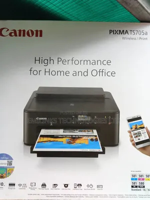 Canon Printer Pixma Ts705a Photo Id Card/ A4 Paper , Wireless Printer