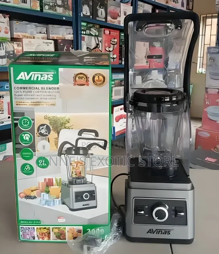Avinas AV-2120 Commercial Soundproof Blender – 3000W, 2L