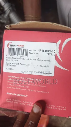 Bristle Blaster Brush 23mm Belt Germany