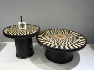 2 in 1 Checkers Style Center Table