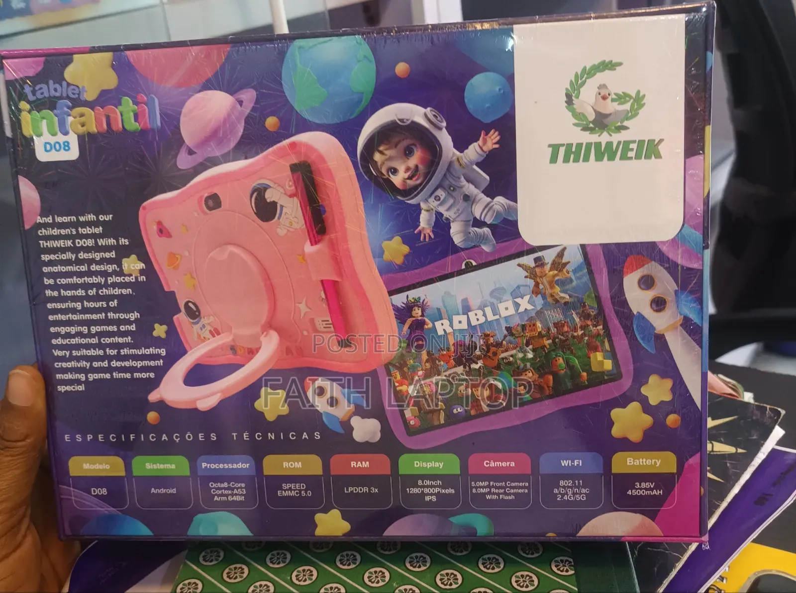 New Tablet 128 GB Blue