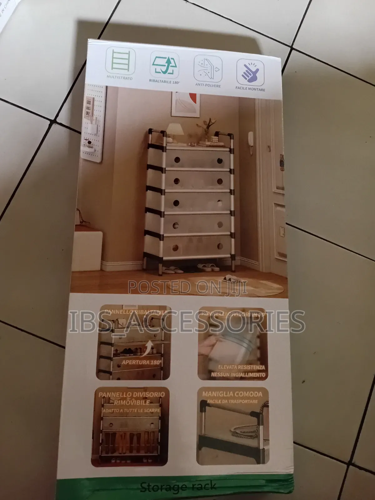 7storey Dust Proof Shoe Rack