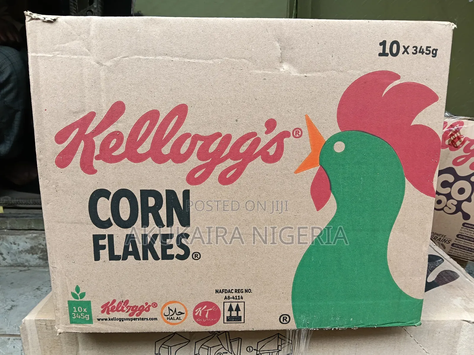 Kellogg's Corn Flakes 345gm by 10