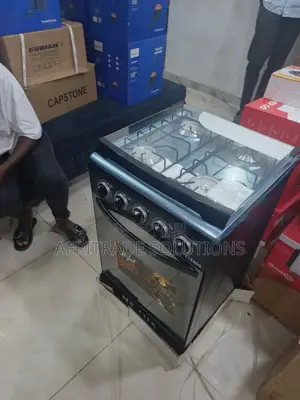 Nexus 50x50 Standing Gas Cooker – Sleek Modern