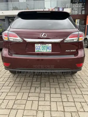 Lexus RX 350 FWD 2014 Red