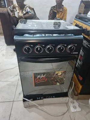 Nexus 50x50 4 Burner Gas Cooker – Strong Durable