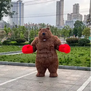 Boxing Bear Inflatable Costumes