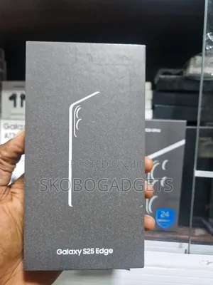 New Samsung Galaxy S25 Edge 256 GB Black
