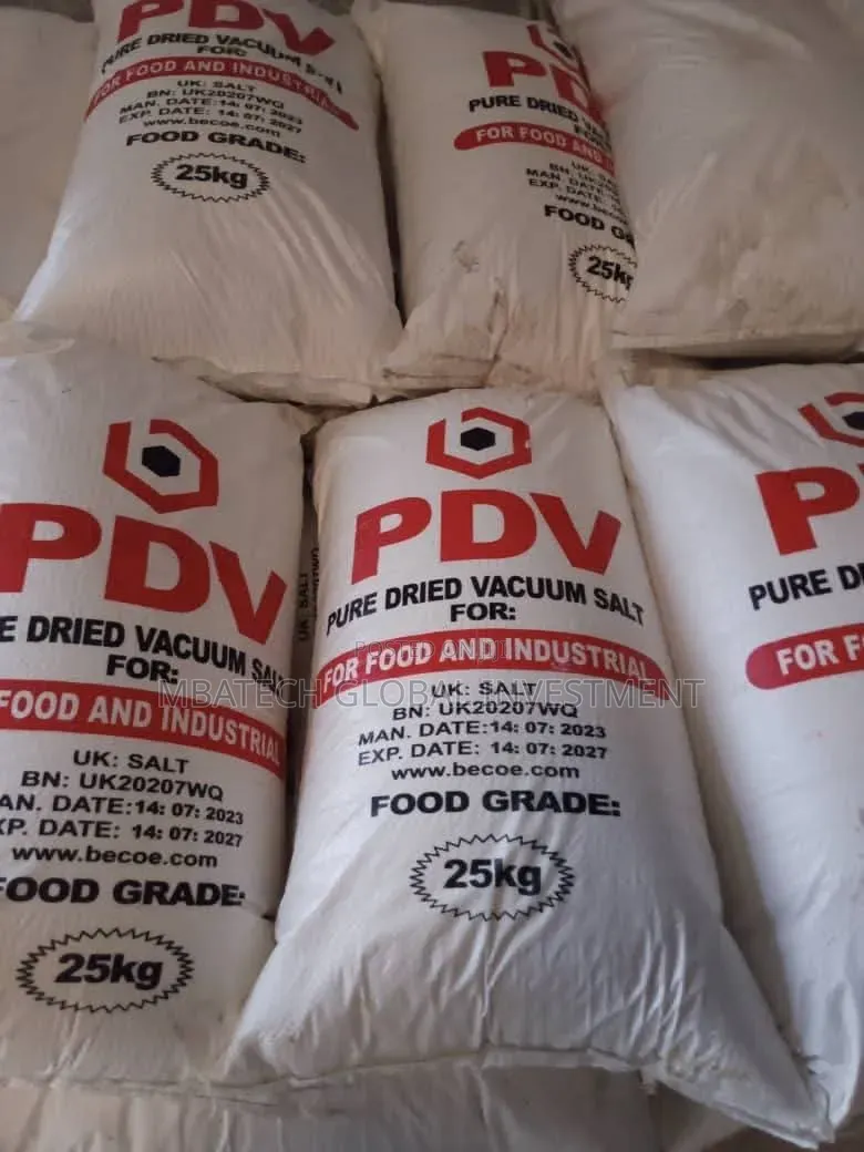 Pure Dried Vacuum Salt