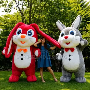Short Ear/Long Ear Rabbit Inflatable Mascot
