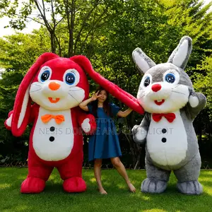 Short Ear/Long Ear Rabbit Inflatable Mascot