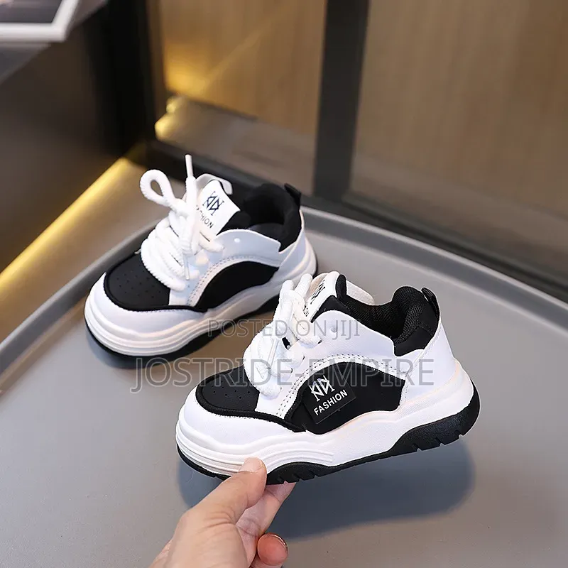 Black and White Sneakers