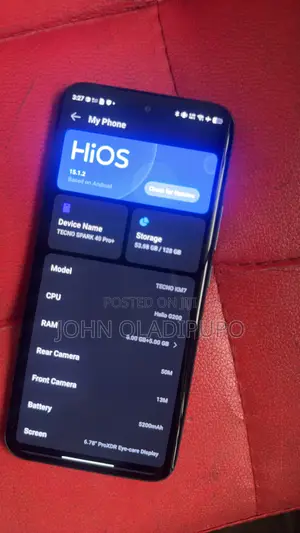 Tecno Spark 40 Pro+ 256 GB Black