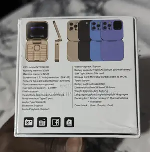 New Itel Flip 1 8 GB Blue