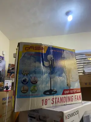 QASA 18 Inch Multi-Speed Standing Fan