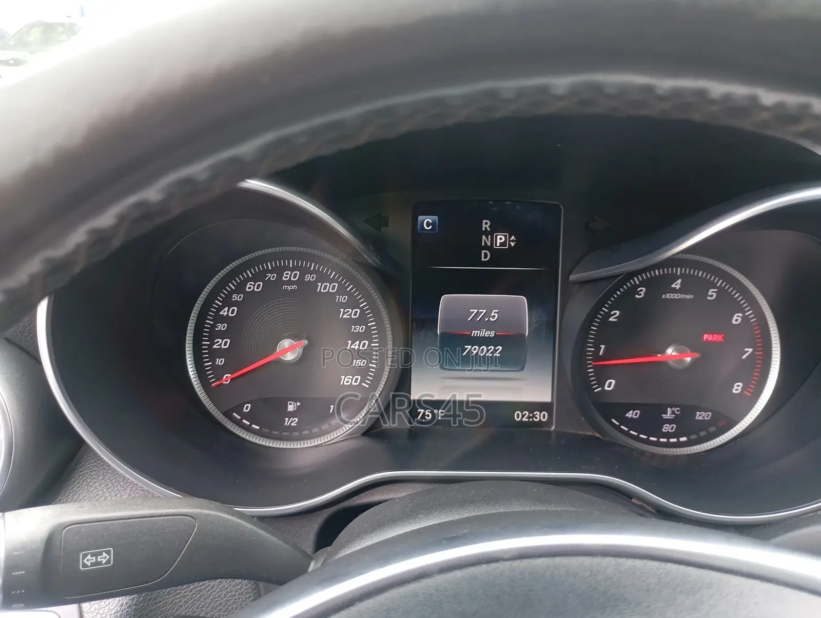 Mercedes-Benz C-Class 2015 Black