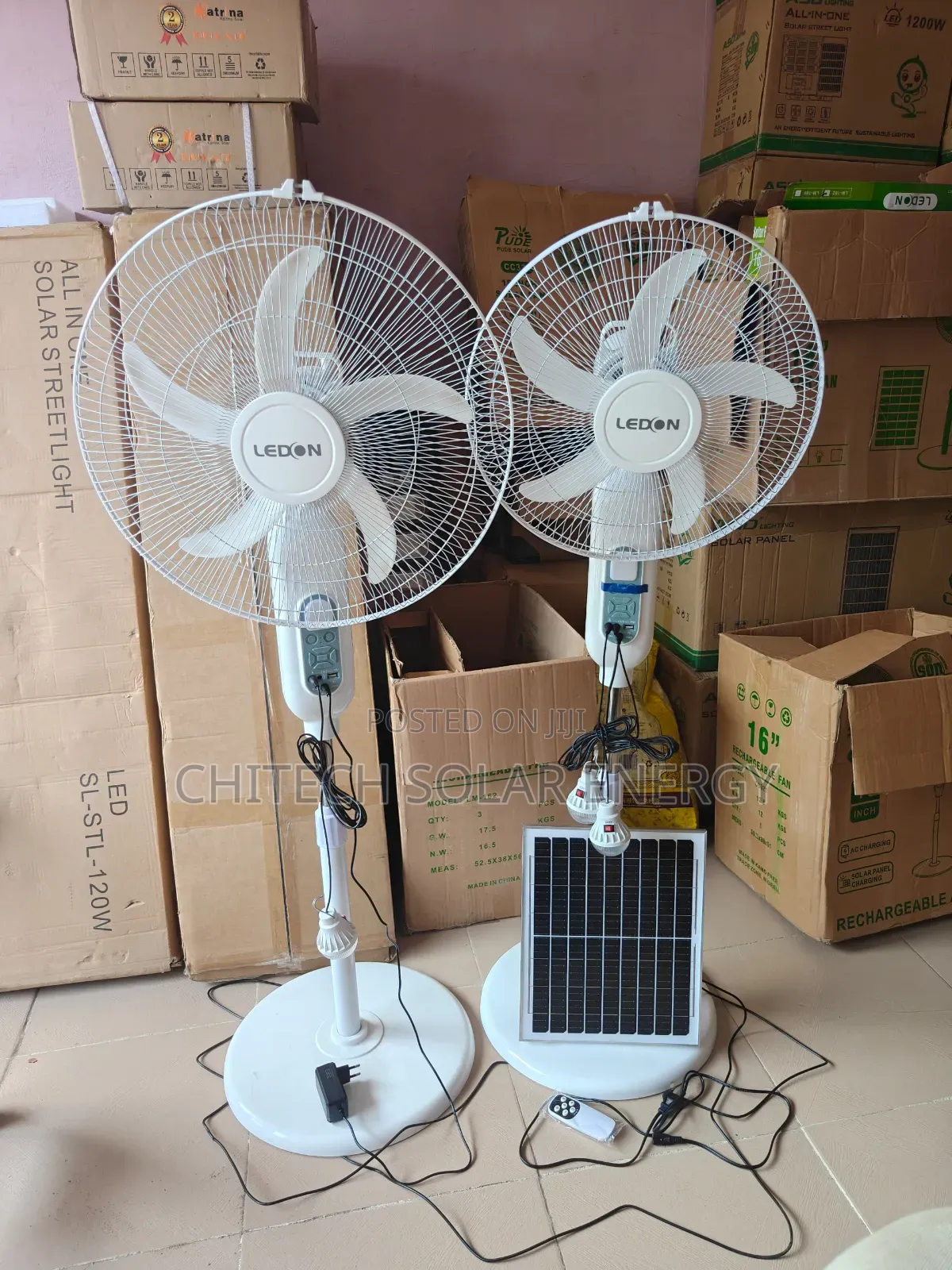 Ledon Solar Fan 18inch