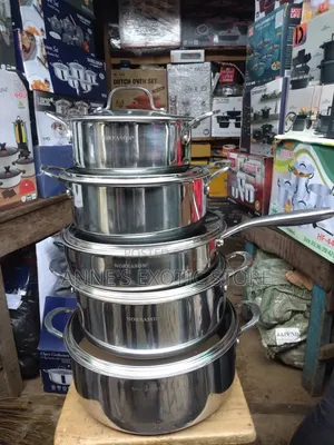 NOREASON Premium Stainless Steel Cookware Set
