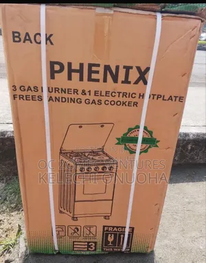 Phenix 4 Burnergas Cooker With Oven.
