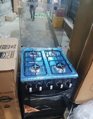 Phenix 4 Burnergas Cooker With Oven.