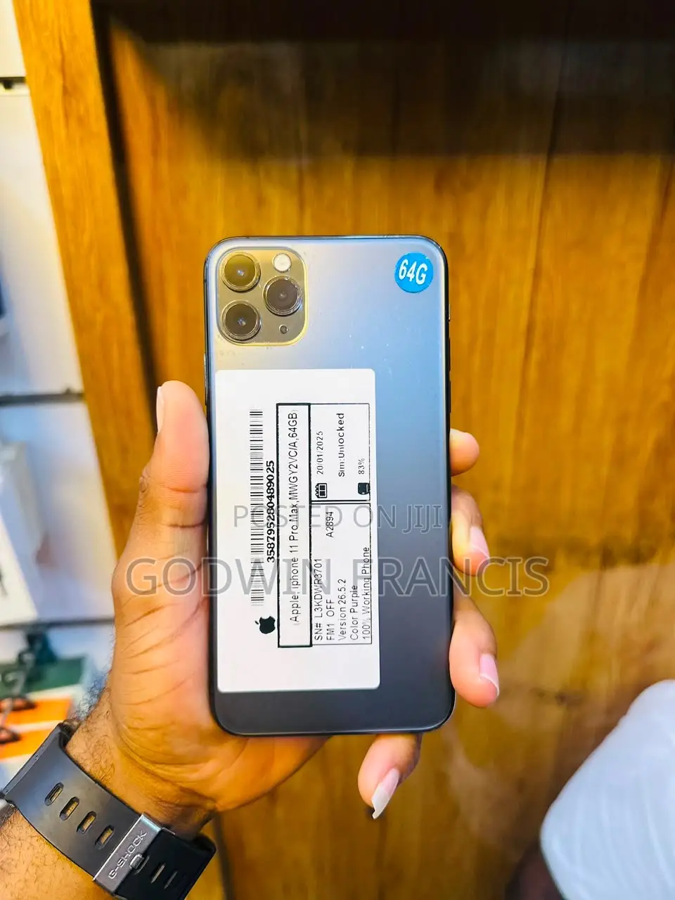 Apple iPhone 11 Pro Max 64 GB Black