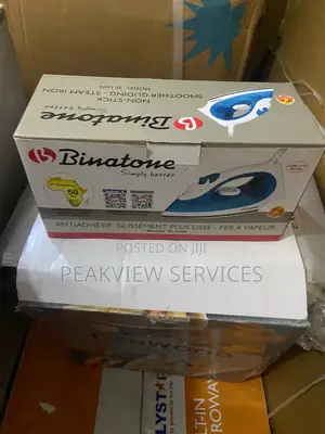 Binatone White Blue Steam Iron SI-1605