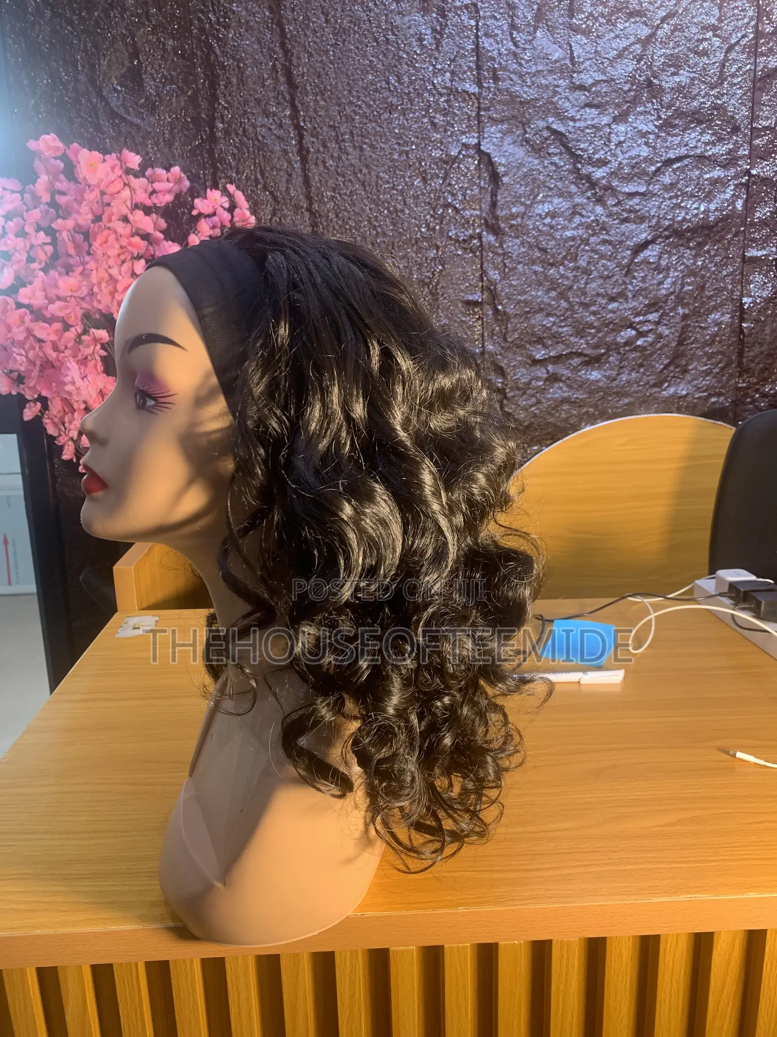 Banded Curly Wig